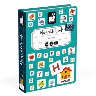 Janod Magneti’book kutija sa magnetima Abeceda Engleski / J02712