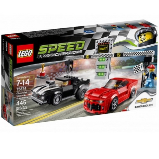 Lego speed champions chevrolet camaro drag race