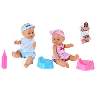 Loko toys, lutka beba koja pije i piški , 32 cm