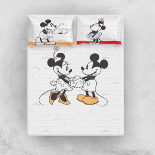Posteljina Mickey&Minnie 200x200 cm