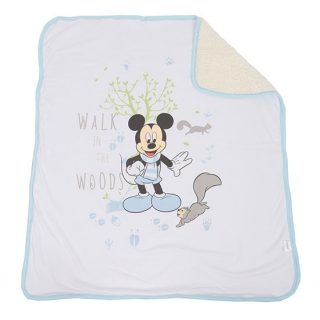 Prekrivač za decu Mickey sa krznom