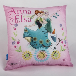 Ukrasni jastuk Anna, Elsa i Olaf 40x40  cm