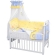 Bebi komplet za krevetac 80x120cm  / BABY DREAM / plava
