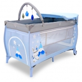 Asalvo prenosivi krevetac za decu Complet Rabbit Tippi Blue 18212