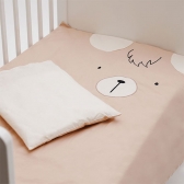 Bebi posteljina za krevetac od organskog pamuka