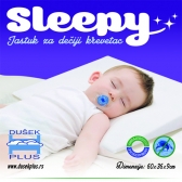 Dusek Plus kosi jastuk za bebe Sleepy anatomski