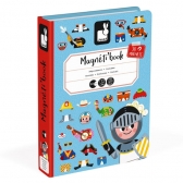 Janod Magneti’book kutija sa magnetima Obuci dečaka / J02719