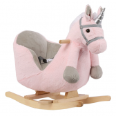 Kikka Boo klackalica za decu HORSE pink