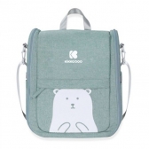 KikkaBoo torba sa putnim krevetićem 2u1 bear mint ( KKB50046 )