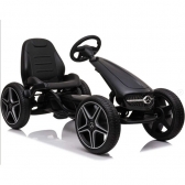 Mercedes Karting za decu - Formula na pedale  sa mekim gumama Crni