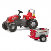 Rolly toys Traktor junior Rt sa farma prikolicom