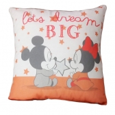 Ukrasni jastuk Lets Dream Big Mickey and Minnie