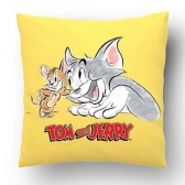 Ukrasni jastuk Tom&Jerry Žuti 40x40 cm