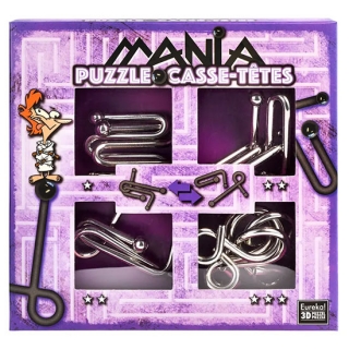 Mozgalica Set Puzzle Mania Purple