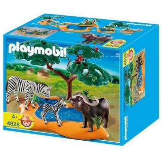 Playmobil Afrika: Bizon i zebre