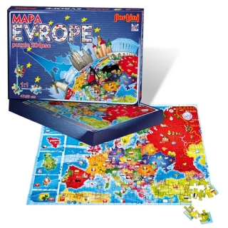 Puzzle mapa nove Evrope