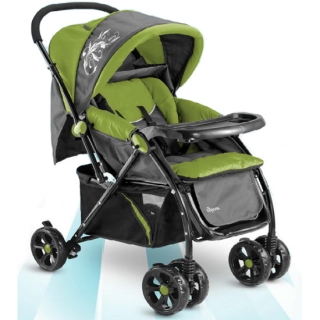 Thema kolica za bebe E-200 HL Zelena