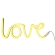 A Little Lovely Company Neonska lampa – Love Yellow