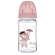Canpol baby flašica 240ML široki vrat, PP - BONJOUR PARIS 35/232 PINK + GRATIS