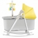 Kinderkraft stolica za ljuljanje UNIMO UP 5u1 yellow