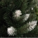 Novogodišnja zelena jelka sa belim vrhovima 220 cm