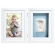 Pearhead Babyprints dvostruki stoni ram za slike, Beli