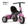 Smart trike Tricikl Shine Pink