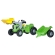 Traktor na pedale Rolly kid sa prikolicom i kašikom zeleni 630035